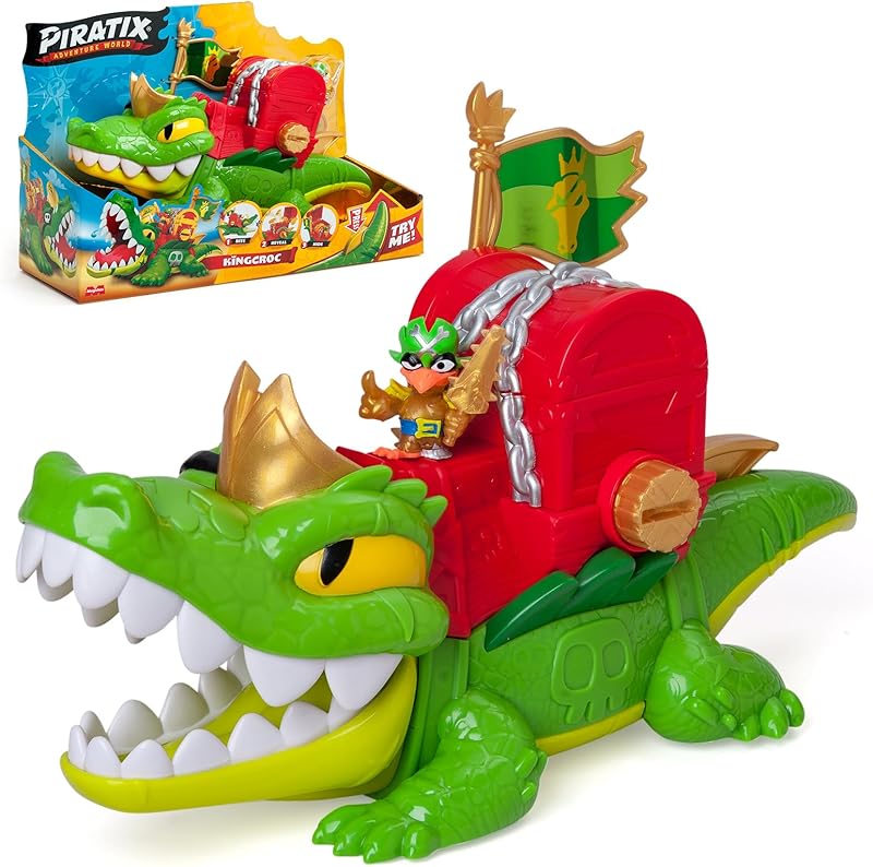 PIRATIX Articulated Crocodile Exclusive Treasures